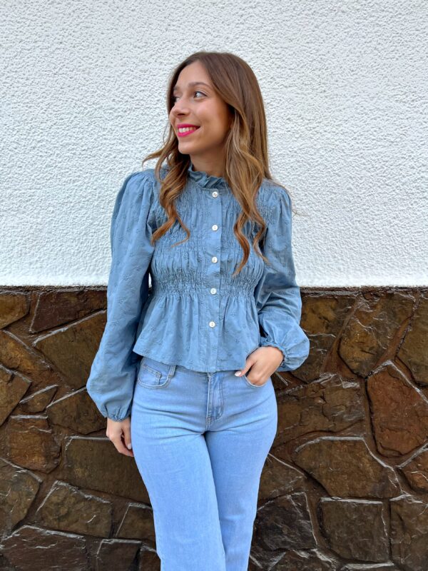 Blusa Carrizo Azul