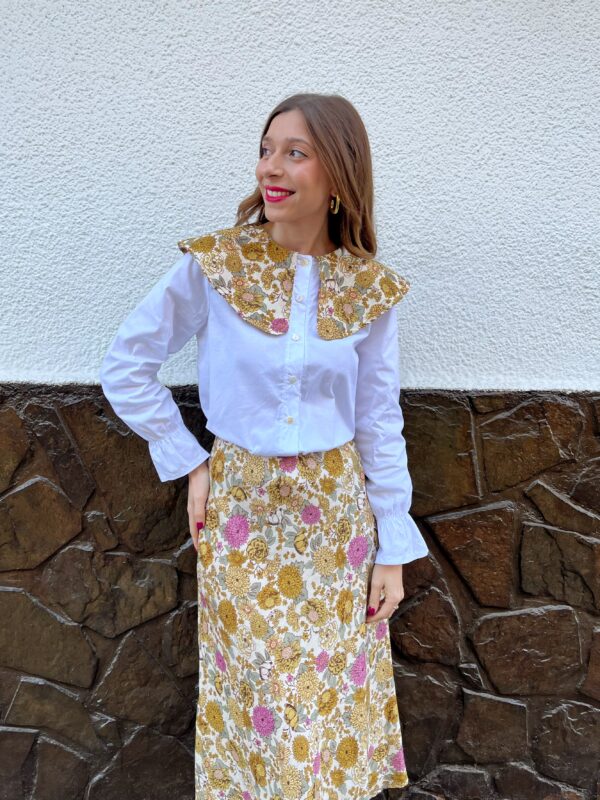 Camisa Flower Amarilla - Imagen 5