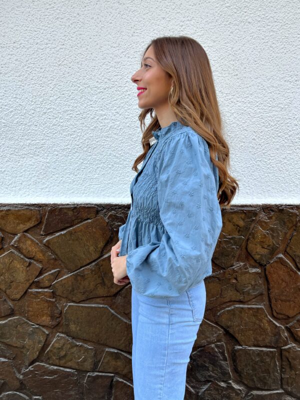 Blusa Carrizo Azul - Imagen 4