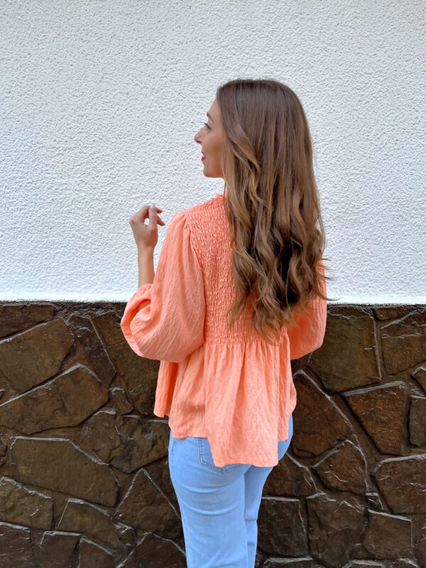 Blusa Victoria Naranja - Imagen 4