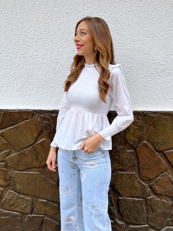 Blusa Manuela Blanca