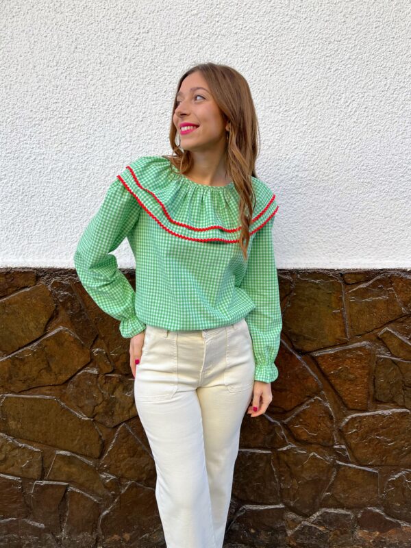 Blusa Morango Puntilla - Imagen 6