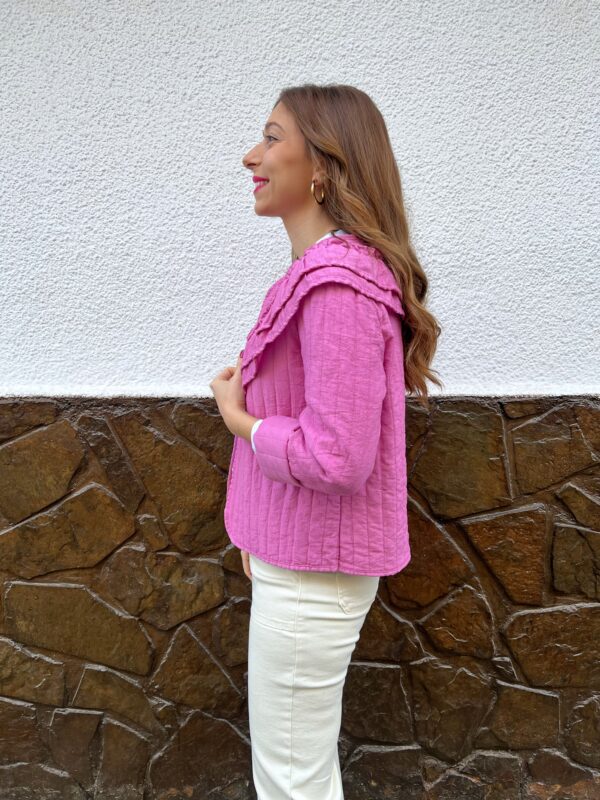 Chaqueta Zoido Rosa Chicle - Imagen 3