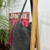Bolso Serraje Gris Tachuelas - Imagen 4