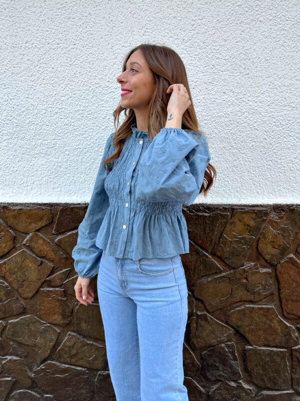 Blusa Carrizo Azul - Imagen 3