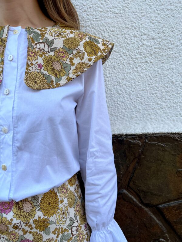 Camisa Flower Amarilla - Imagen 2