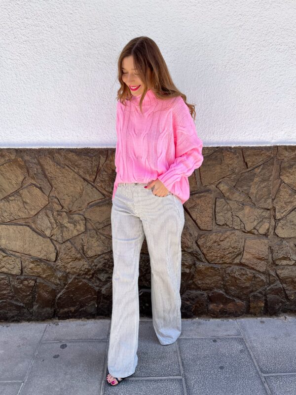 Jersey Ochos Rosa Pastel - Imagen 6