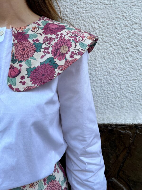 Camisa Flower Rosa - Imagen 2