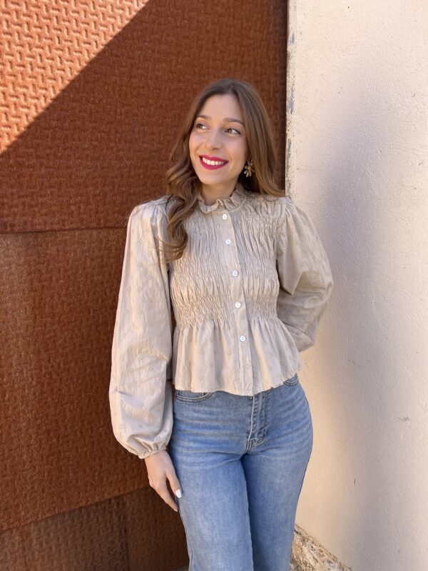 Blusa Tenerife Beige - Imagen 2