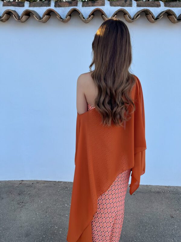 Vestido Soleá Naranja - Imagen 2