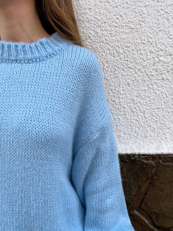 Jersey Punto Azul Pastel - Imagen 2