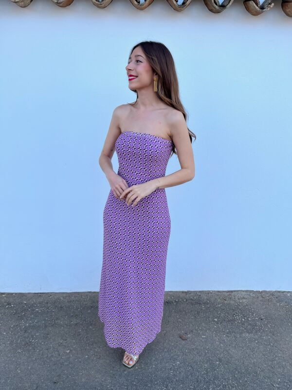 Vestido Soleá Lavanda - Imagen 6