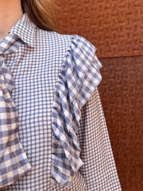 Camisa Lazo Vichy Azul - Imagen 2