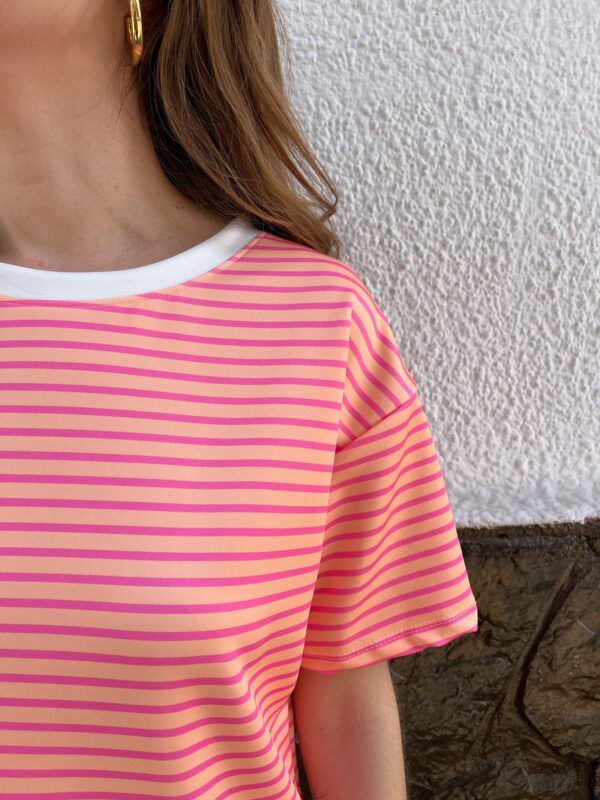 Camiseta Elisse Naranja - Imagen 2