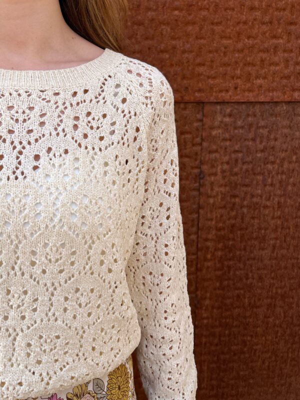 Jersey Calado Vainilla - Imagen 3