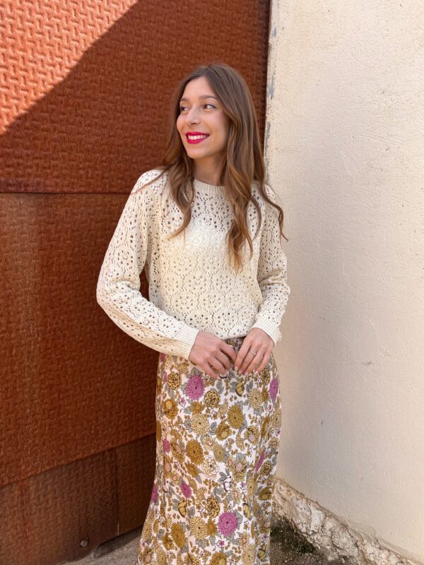Jersey Calado Vainilla - Imagen 7