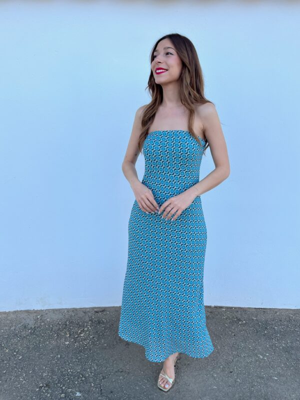 Vestido Soleá Aguamarina