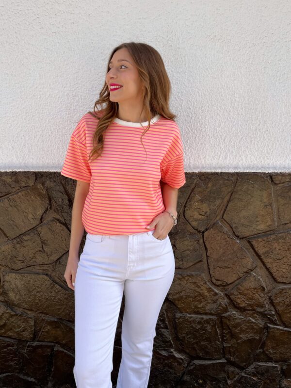 Camiseta Elisse Naranja - Imagen 5