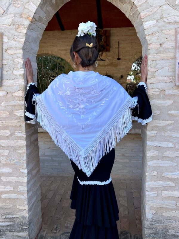 Vestido Flamenca Triana Negro - Imagen 5