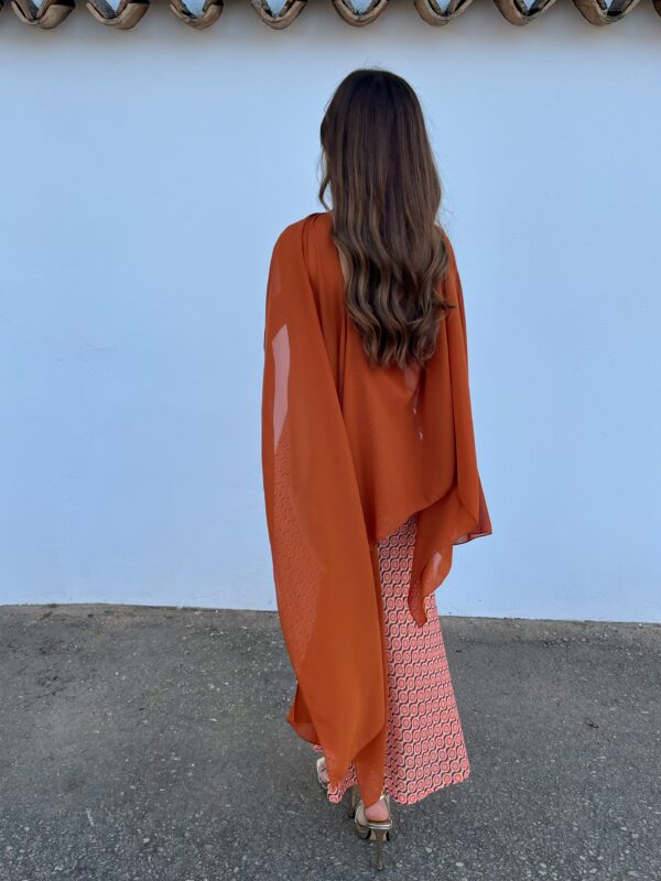 Vestido Soleá Naranja - Imagen 6