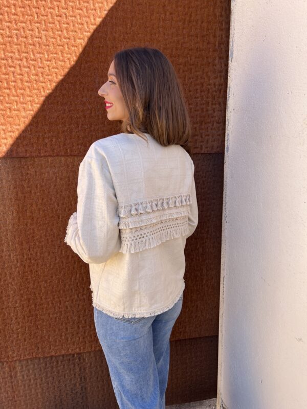 Chaqueta Zambia Beige - Imagen 3