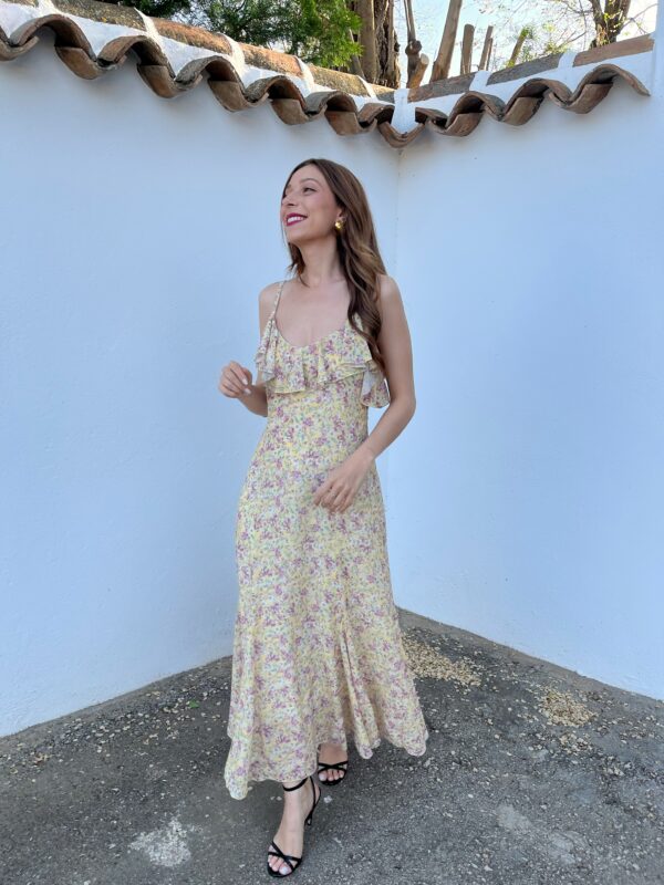 Vestido Gala Amarillo - Imagen 3