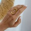 Anillo Opal Dorado - Imagen 2