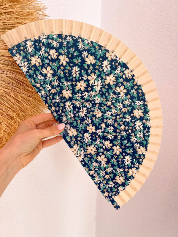 Abanico Primavera Azul
