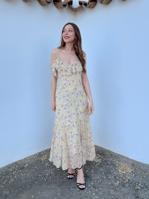 Vestido Gala Amarillo