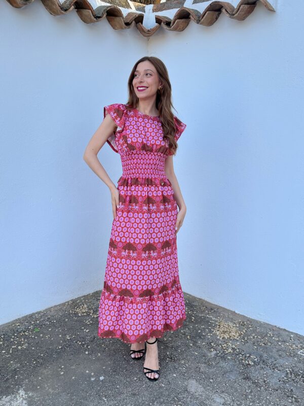 Vestido Jaén Rosa - Imagen 6