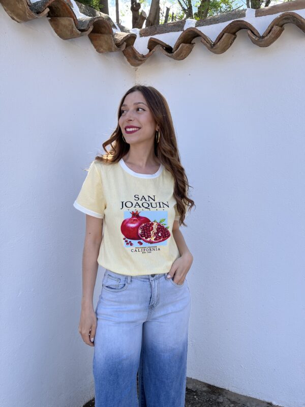 Camiseta Pomelo Amarilla