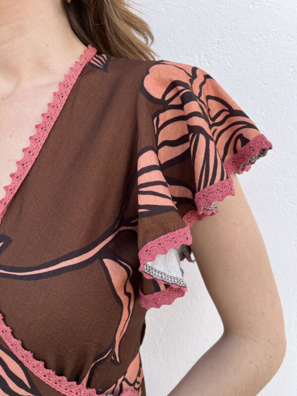Vestido Nora Chocolate - Imagen 2