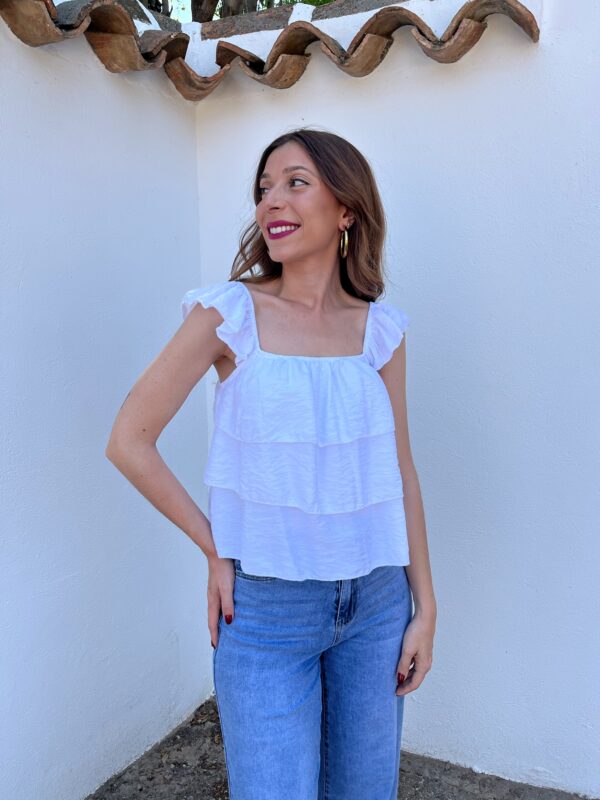 Top Camelia Blanco - Imagen 5