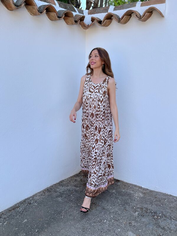 Vestido Licra Fría Choco - Imagen 4