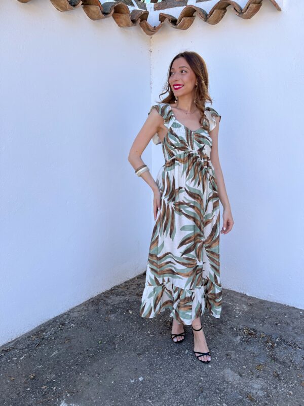 Vestido Ninoska Verde - Imagen 4