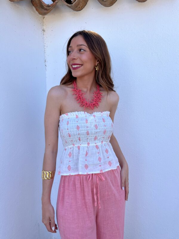 Top Grecia Coral - Imagen 4