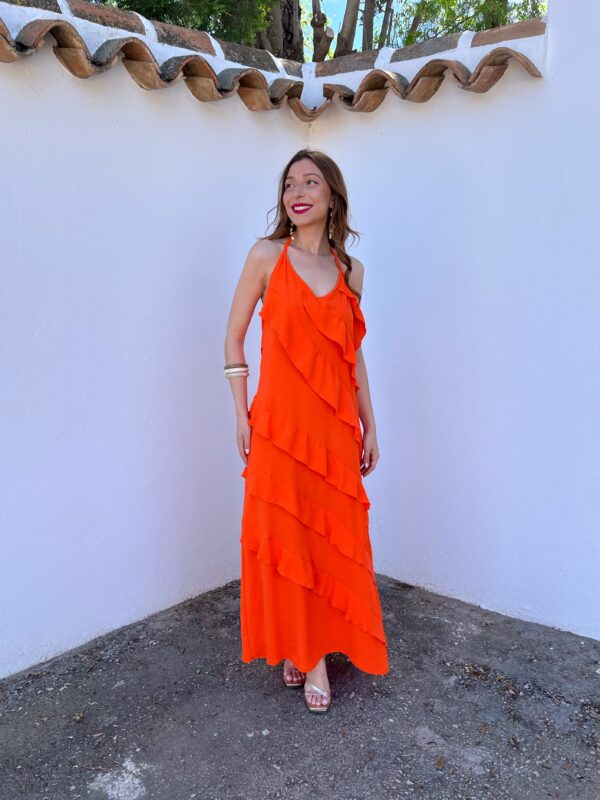 Vestido Kiara Naranja