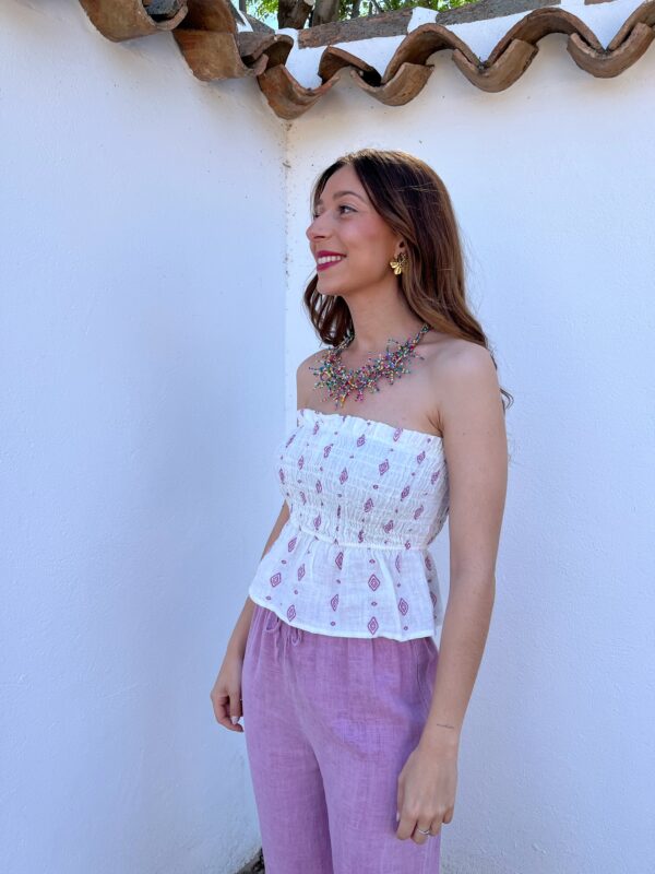 Top Grecia Morado - Imagen 4