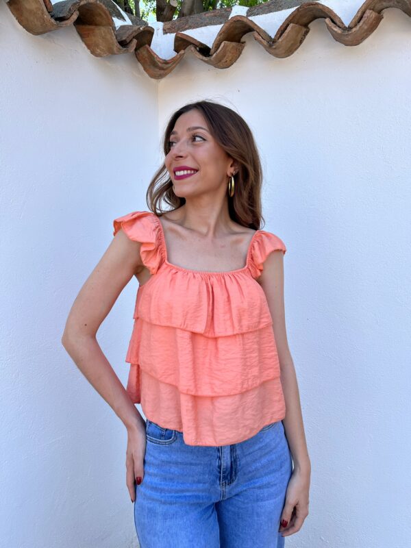 Top Camelia Coral - Imagen 2