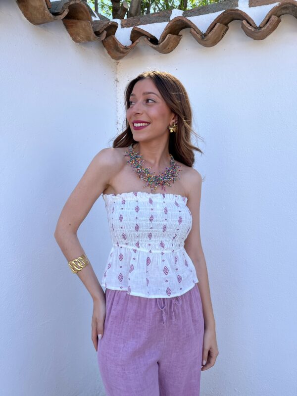 Top Grecia Morado - Imagen 3