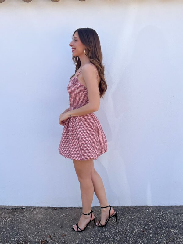 Vestido Globo Teja - Imagen 3