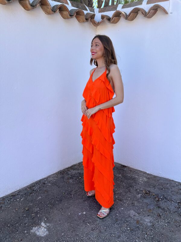 Vestido Kiara Naranja - Imagen 6
