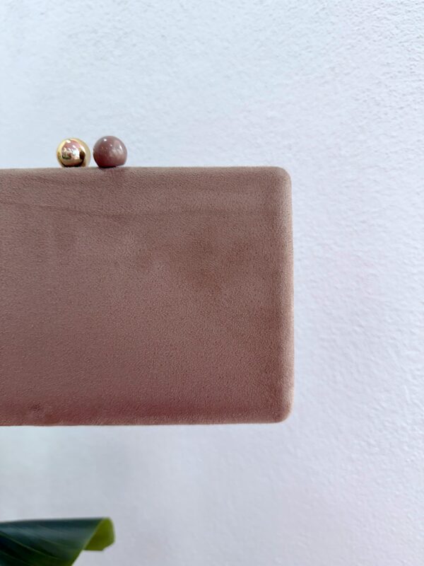 Cartera Ante Taupé - Imagen 2
