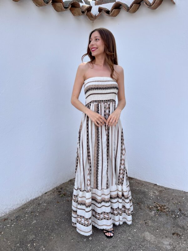 Vestido Egea Blanco