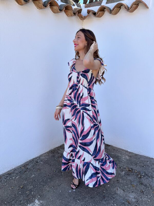 Vestido Ninoska Rosa - Imagen 6