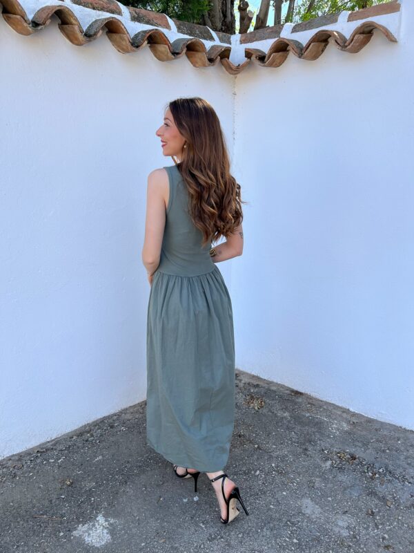 Vestido Manolita Verde - Imagen 3