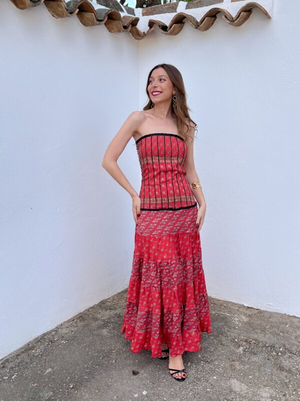 Vestido Indio Seda - Imagen 5
