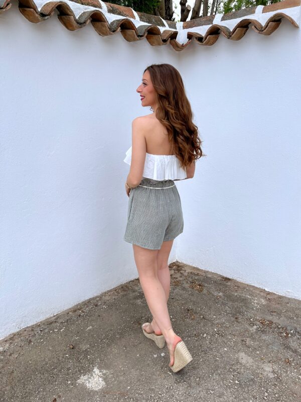 Short Vichy Verde - Imagen 3