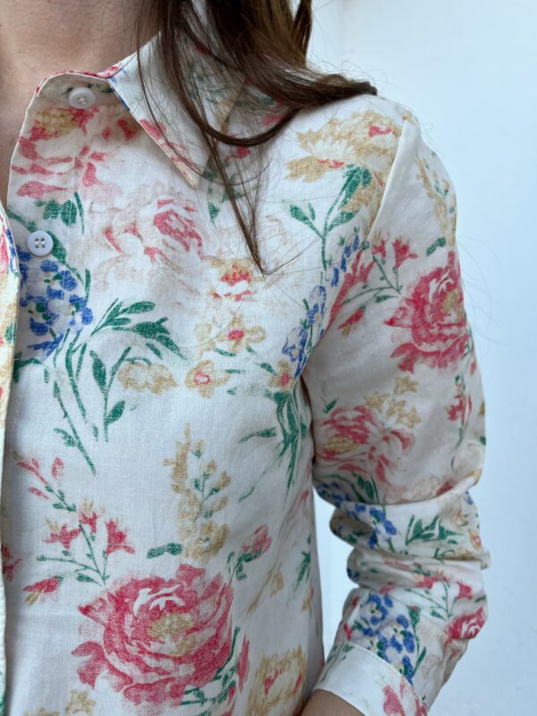 Camisa Rosas - Imagen 2