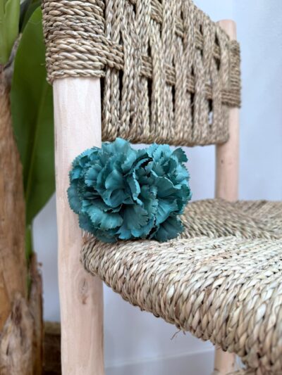 Peineta Clavel Verde - Talla única